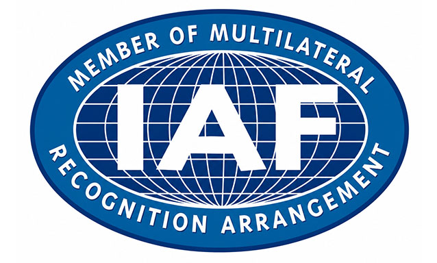 IAF MOMRA accreditation logo